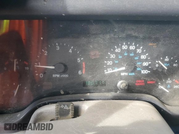 1998 Jeep Wrangler Sport with VIN 1J4FY19S5WP717503, listed as a Copart auction lot 49188195 with 180,717 mi miles and Salvage Title. Bid and sale history available at carsss.com. Image 9.