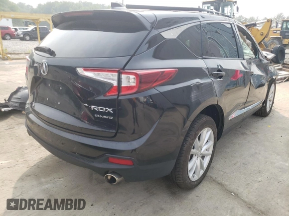 2019 Acura RDX with VIN 5J8TC2H35KL036977, listed as a Copart auction lot 57725673 with 60,836 mi miles. Bid and sale history available at carsss.com. Image 3.