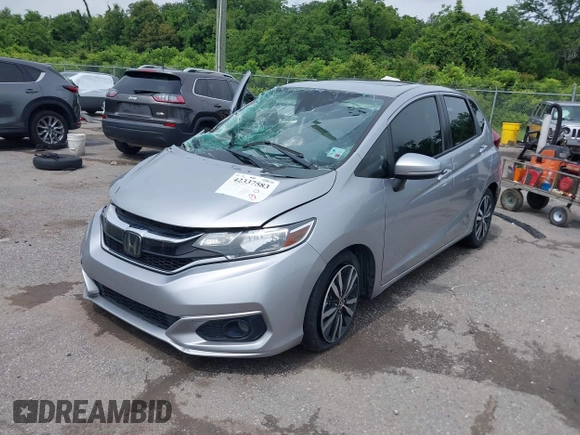 2018 Honda Fit EX with VIN 3HGGK5H81JM718009, listed as a IAAI auction lot 42337583 with 128,140 mi miles and . Bid and sale history available at DreamBid. Image 17.