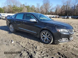 2016 Chevrolet Impala LTZ with VIN 2G1145S32G9129508, listed as a Copart auction lot 50266685 with 114,929 mi miles and Salvage Title. Bid and sale history available at carsss.com. Image 4.