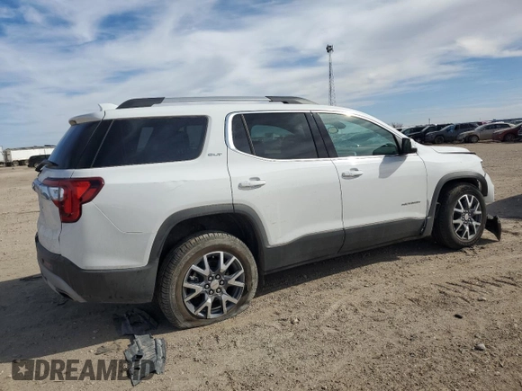 2023 GMC Acadia SLT with VIN 1GKKNML43PZ251864, listed as a Copart auction lot 44423355 with 19,879 mi miles and Salvage Title. Bid and sale history available at DreamBid. Image 3.
