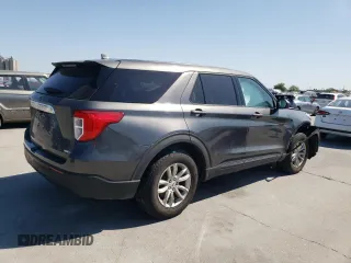 2020 Ford Explorer with VIN 1FMSK8BH3LGC00818, listed as a Copart auction lot 53445545 with 80,365 mi miles and Salvage title. Bid and sale history available at DreamBid. Image 3.