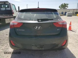2016 Hyundai Elantra GT with VIN KMHD35LH6GU286135, listed as a Copart auction lot 61480394 with 90,506 mi miles and Salvage Title. Bid and sale history available at carsss.com. Image 6.