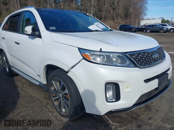 2014 Kia Sorento SX Limited with VIN 5XYKWDA76EG441420, listed as a IAAI auction lot 41876721 with 173,021 mi miles. Bid and sale history available at carsss.com. Image 1.