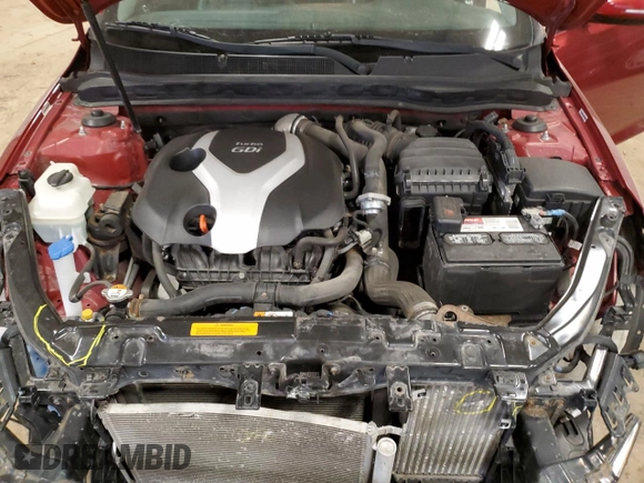 2015 Kia Optima SX Turbo with VIN 5XXGR4A64FG408491, listed as a Copart auction lot 50686705 with 113,235 mi miles and Clean Title. Bid and sale history available at carsss.com. Image 11.