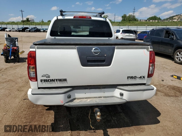 2011 Nissan Frontier Pro-4X with VIN 1N6AD0EV5BC406965, listed as a Copart auction lot 59335675 with 168,296 mi miles and Salvage title. Bid and sale history available at DreamBid. Image 6.