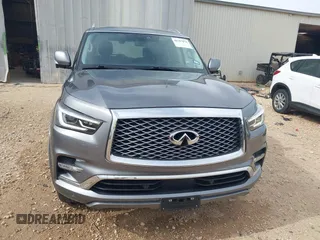 2021 Infiniti QX80 PREMIUM SELECT with VIN JN8AZ2AF9M9718838, listed as a IAAI auction lot 41797875 with 80,597 mi miles. Bid and sale history available at carsss.com. Image 12.