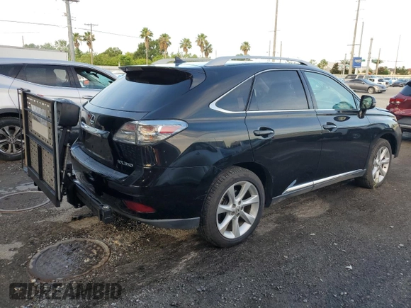 2011 Lexus RX 350 with VIN 2T2BK1BA7BC085731, listed as a Copart auction lot 61685785 with 60,732 mi miles and Salvage title. Bid and sale history available at DreamBid. Image 3.