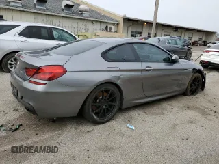 2013 BMW 6 Series 650i xDrive with VIN WBAYM1C53DDZ02397, listed as a Copart auction lot 48872655 with Not Provided miles and Salvage Title. Bid and sale history available at carsss.com. Image 3.