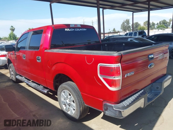 2009 Ford F-150 XL with VIN 1FTRW12849KC61776, listed as a IAAI auction lot 42382245 with 168,810 mi miles and . Bid and sale history available at DreamBid. Image 3.