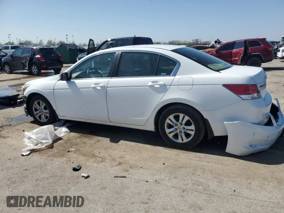 2009 Honda Accord LX-P with VIN 1HGCP26489A026899, listed as a Copart auction lot 52345195 with 186,057 mi miles and Salvage Title. Bid and sale history available at DreamBid. Image 2.