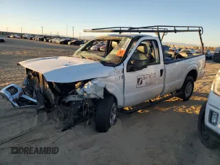 2016 Ford Super Duty F-250 SRW XL with VIN 1FTBF2A69GEB77598, listed as a Copart auction lot 83483424 with 0 mi miles and Salvage Title. Bid and sale history available at carsss.com. Image 1.