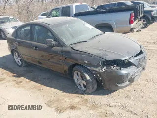 2006 Mazda 3 i Touring with VIN JM1BK32F361455126, listed as a IAAI auction lot 41777285 with 143,499 mi miles and . Bid and sale history available at DreamBid. Image 1.