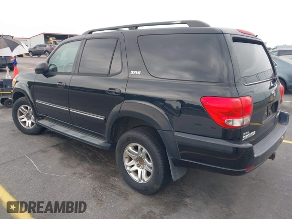2005 Toyota Sequoia SR5 with VIN 5TDBT44A05S255200, listed as a IAAI auction lot 42215046 with 194,891 mi miles and . Bid and sale history available at DreamBid. Image 3.
