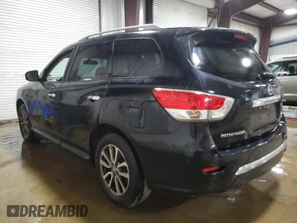 2015 Nissan Pathfinder S with VIN 5N1AR2MM5FC635656, listed as a Copart auction lot 54740355 with 125,835 mi miles and Salvage title. Bid and sale history available at DreamBid. Image 2.