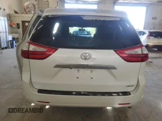 2016 Toyota Sienna XLE with VIN 5TDYK3DC1GS712589, listed as a Copart auction lot 53481245 with 125,487 mi miles and Salvage Title. Bid and sale history available at carsss.com. Image 6.