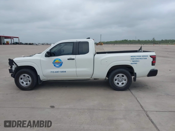 2023 Nissan Frontier S with VIN 1N6ED1CL3PN663398, listed as a IAAI auction lot 41934398 with 27,214 mi miles and . Bid and sale history available at DreamBid. Image 14.