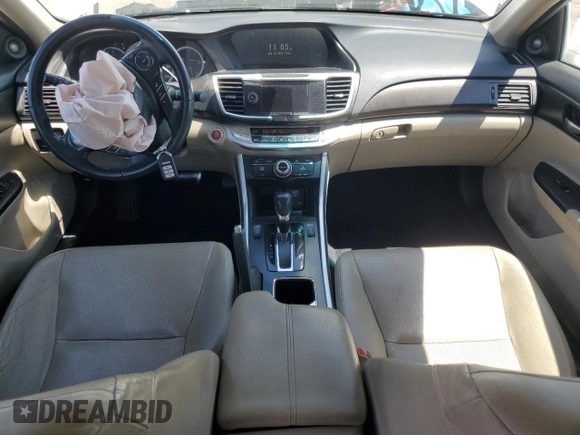 2013 Honda Accord Touring with VIN 1HGCR3F91DA000276, listed as a Copart auction lot 60931425 with 146,661 mi miles and Salvage title. Bid and sale history available at DreamBid. Image 8.