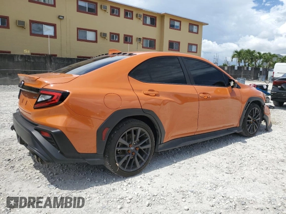 2022 Subaru WRX Premium with VIN JF1VBAH63N8011006, listed as a Copart auction lot 62691365 with 50,031 mi miles and Salvage title. Bid and sale history available at DreamBid. Image 3.