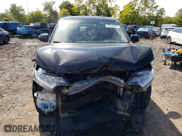 2019 Mitsubishi Outlander ES with VIN JA4AD2A35KZ036949, listed as a Copart auction lot 69938343 with 54,876 mi miles and Salvage title. Bid and sale history available at DreamBid. Image 5.