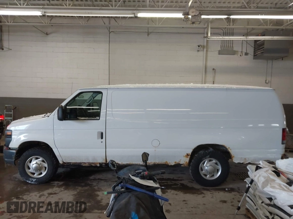 2010 Ford Econoline Cargo Commercial with VIN 1FTNS2EW4ADA15359, listed as a IAAI auction lot 41450356 with 187,685 mi miles and . Bid and sale history available at carsss.com. Image 14.
