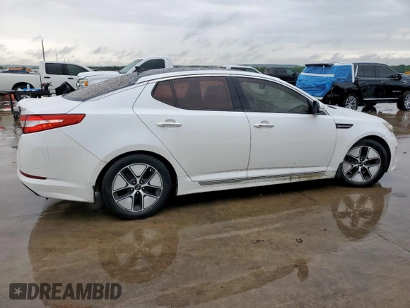 2012 Kia Optima Hybrid with VIN KNAGM4AD3C5009694, listed as a Copart auction lot 55755565 with 174,047 mi miles and Clean Title. Bid and sale history available at carsss.com. Image 3.