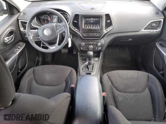 2021 Jeep Cherokee Latitude with VIN 1C4PJLCBXMD112166, listed as a Copart auction lot 55343445 with 86,440 mi miles and Salvage title. Bid and sale history available at DreamBid. Image 8.
