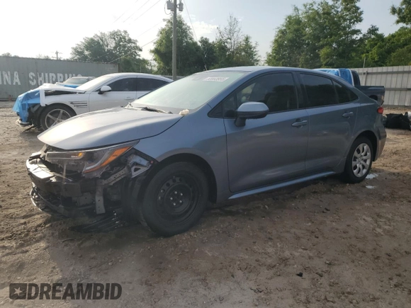 2022 Toyota Corolla LE with VIN JTDEPMAE2N3014104, listed as a Copart auction lot 53863955 with 26,411 mi miles and Non Repairable. Bid and sale history available at carsss.com. Image 1.