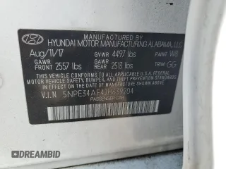 2018 Hyundai Sonata Sport with VIN 5NPE34AF4JH639204, listed as a Copart auction lot 49734115 with 80,827 mi miles and Salvage Title. Bid and sale history available at carsss.com. Image 12.