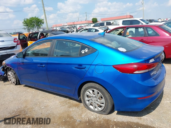 2017 Hyundai Elantra SE with VIN KMHD74LF1HU096113, listed as a IAAI auction lot 42378011 with Not provided miles and . Bid and sale history available at DreamBid. Image 13.