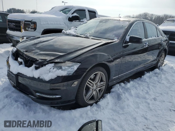 2013 Mercedes-Benz S-Class S 550 with VIN WDDNG9EB5DA520975, listed as a Copart auction lot 43427585 with 156,255 mi miles and Clean Title. Bid and sale history available at carsss.com. Image 1.