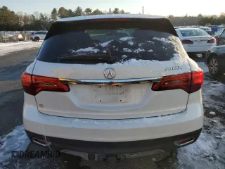 2014 Acura MDX z VIN 5FRYD4H27EB021522, wystawiony jako Copart lot #88725585 z przebiegiem Nie podano mil oraz Szkoda całkowita • Salvage title. Historia ofert i sprzedaży dostępna na DreamBid. Obrazek 6.