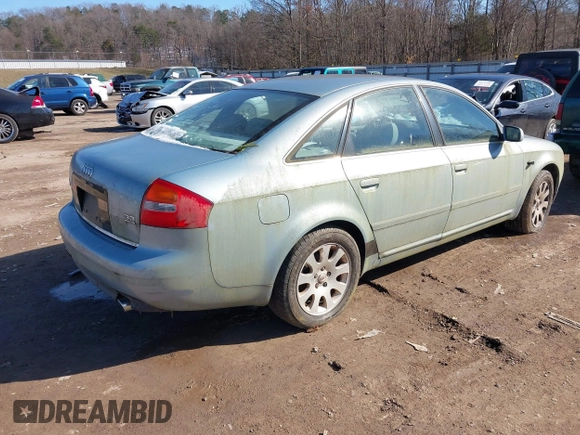2002 Audi A6 3.0L with VIN WAULT64B42N036392, listed as a IAAI auction lot 41622703 with 145,737 mi miles. Bid and sale history available at carsss.com. Image 4.