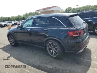 2020 Mercedes-Benz GLC 300 with VIN W1N0G8EB5LF803305, listed as a Copart auction lot 61945845 with 80,086 mi miles and Salvage title. Bid and sale history available at DreamBid. Image 2.