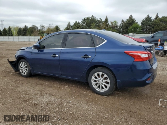 2018 Nissan Sentra SV z VIN 3N1AB7AP0JL624469, wystawiony jako Copart lot #55520425 z przebiegiem 54 779 mil mil oraz Szkoda całkowita • Salvage title. Historia ofert i sprzedaży dostępna na DreamBid. Obrazek 2.