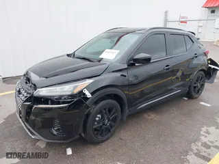 2024 Nissan Kicks SR with VIN 3N1CP5DV1RL475929, listed as a IAAI auction lot 41017023 with 2,199 mi miles. Bid and sale history available at carsss.com. Image 17.