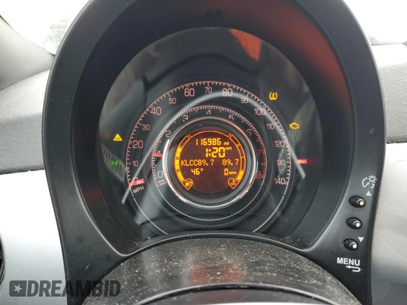 2013 FIAT 500 Turbo with VIN 3C3CFFHH3DT554249, listed as a Copart auction lot 47498855 with 116,986 mi miles and Clean title. Bid and sale history available at DreamBid. Image 9.