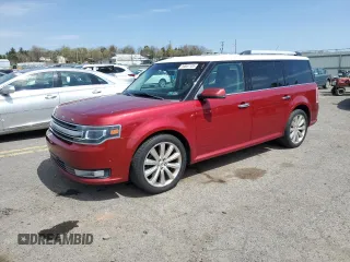 2015 Ford Flex Limited w/EcoBoost with VIN 2FMHK6DT0FBA12642, listed as a Copart auction lot 53861105 with 154,661 mi miles and Clean Title. Bid and sale history available at carsss.com. Image 1.