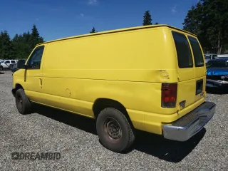 2012 Ford Econoline Cargo Commercial z VIN 1FTNE2ELXCDA87344, wystawiony jako Copart lot #57315465 z przebiegiem 268 716 mil mil oraz Szkody całkowita. Historia ofert i sprzedaży dostępna na DreamBid. Obrazek 2.