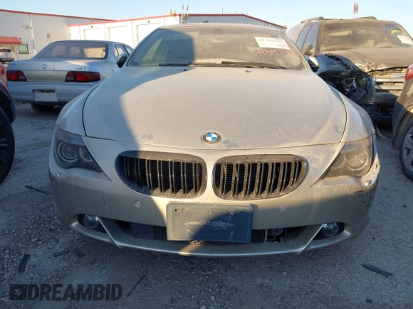 2007 BMW 6 Series 650i with VIN WBAEH135X7CR52022, listed as a IAAI auction lot 41343197 with 87,607 mi miles. Bid and sale history available at carsss.com. Image 13.