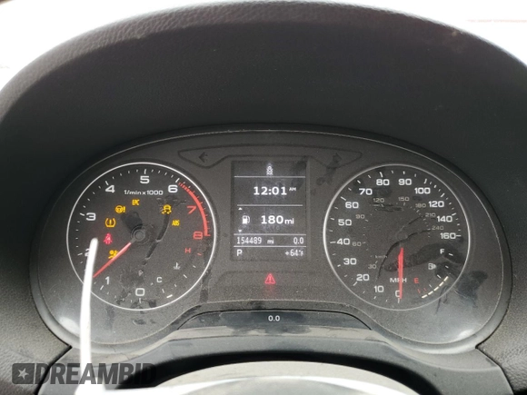 2015 Audi A3 1.8T Premium Plus with VIN WAUCCGFF1F1079610, listed as a Copart auction lot 47534325 with 154,489 mi miles and Salvage Title. Bid and sale history available at carsss.com. Image 9.