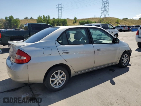 2003 Toyota Prius with VIN JT2BK18U430082733, listed as a Copart auction lot 71598584 with 141,599 mi miles and Salvage Title. Bid and sale history available at carsss.com. Image 3.
