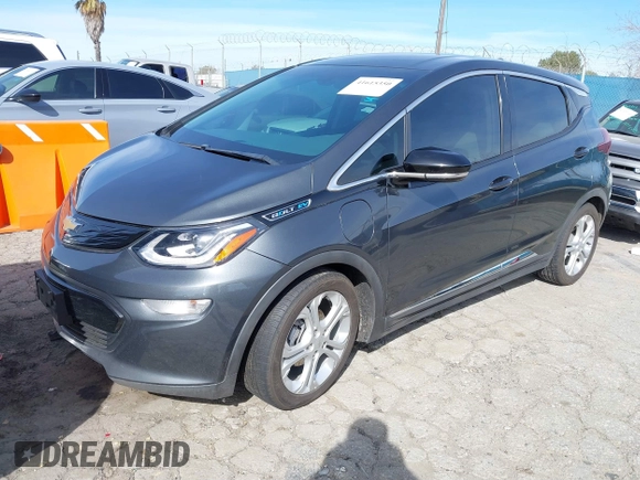2021 Chevrolet Bolt EV LT z VIN 1G1FY6S03M4112754, wystawiony jako IAAI lot #41615350 z przebiegiem Nie podano mil oraz . Historia ofert i sprzedaży dostępna na DreamBid. Obrazek 2.