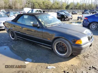 1999 BMW 3 Series 323ic with VIN WBABJ7333XEA18932, listed as a Copart auction lot 84466504 with 135,310 mi miles and Clean Title. Bid and sale history available at carsss.com. Image 4.