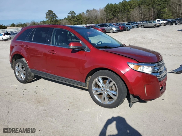 2013 Ford Edge Limited with VIN 2FMDK3KC9DBA89085, listed as a Copart auction lot 47281455 with 155,924 mi miles and Salvage Title. Bid and sale history available at carsss.com. Image 4.