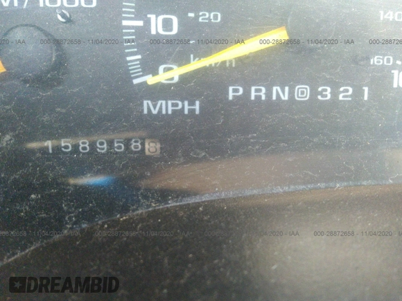 1999 Chevrolet Tahoe Z71 with VIN 1GNEK13R7XJ528100, listed as a IAAI auction lot 28872658 with 158,958 mi miles and . Bid and sale history available at DreamBid. Image 7.