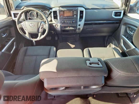 2017 Nissan Titan SV with VIN 1N6AA1EKXHN522857, listed as a Copart auction lot 61134785 with 168,380 mi miles and Salvage title. Bid and sale history available at DreamBid. Image 8.