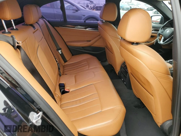 2018 BMW 5 Series 540i with VIN WBAJE5C56JG917606, listed as a Copart auction lot 54196055 with 85,207 mi miles and Salvage title. Bid and sale history available at DreamBid. Image 10.