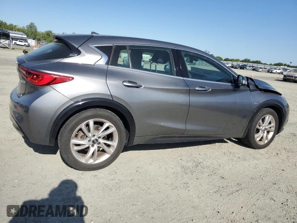 2018 Infiniti QX30 Luxury with VIN SJKCH5CP3JA060276, listed as a Copart auction lot 52947805 with 73,401 mi miles and Salvage title. Bid and sale history available at DreamBid. Image 3.