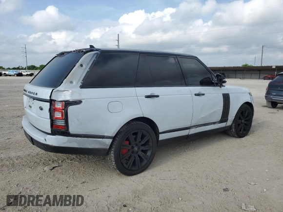 2016 Land Rover Range Rover HSE with VIN SALGS2KFXGA260327, listed as a Copart auction lot 53199585 with 111,970 mi miles and Salvage title. Bid and sale history available at DreamBid. Image 3.